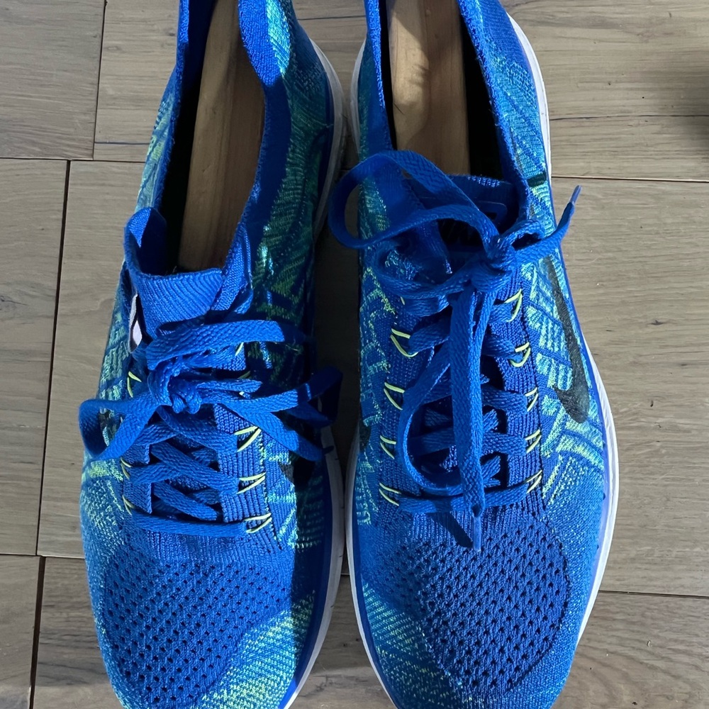 Blue Green Black Nike Free Size 12 - Picture 4 of 13